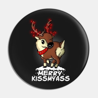 Merry Kissmyass Pin