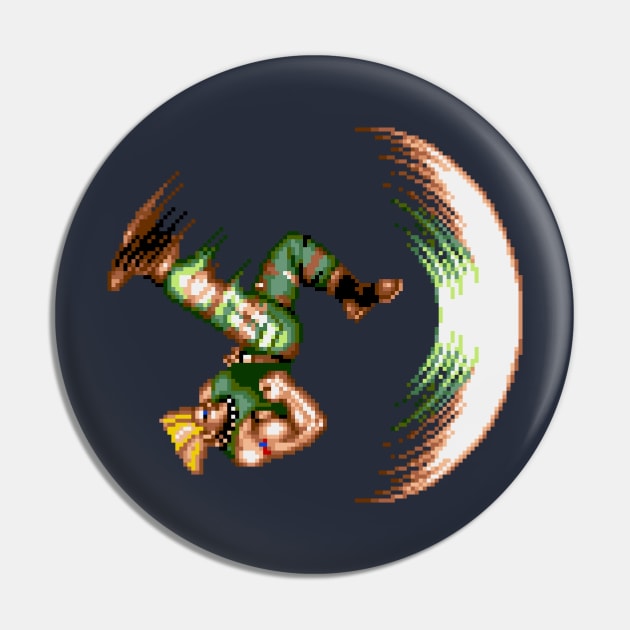 Guile Pin by Pixelblaster