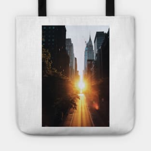 Tudor City New York Sunset Tote