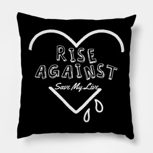 rise against save my soul Pillow