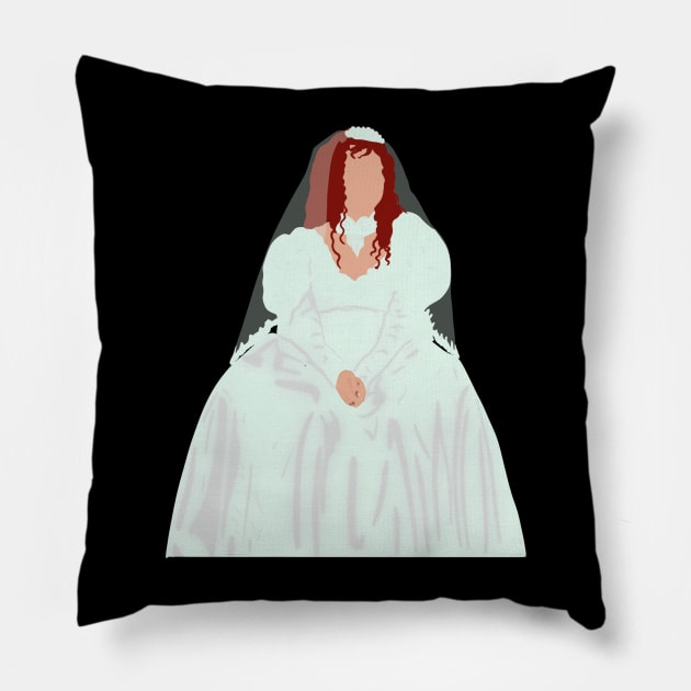 Chappell "Bride" Roan Sticker Pillow by notastranger