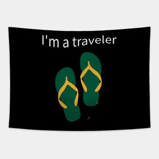 I am a traveler shirt Tapestry