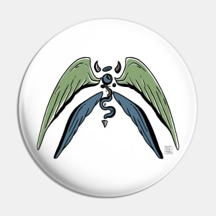 Mellow Cool Angel Eye Pin