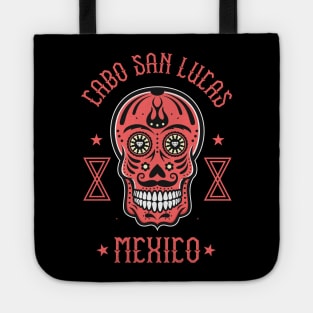 Sugar Skull Cabo San Lucas Mexican Vacation Design Tote