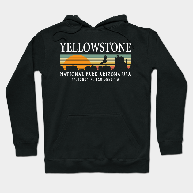 Yellowstone National Park - Yellowstone - Yellowstone National Park - Hoodie  | TeePublic