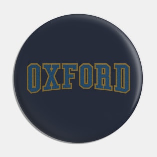 oxford typography with halftone effect Pin