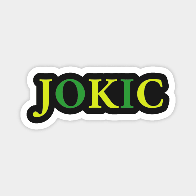 JOKIC Magnet by ndj7design