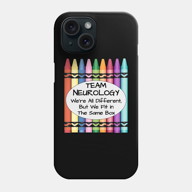 neurology Team Coworkers Group Fun Saying Phone Case by DesignIndex