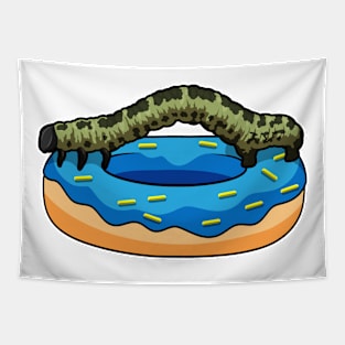 Caterpillar with Donut Tapestry