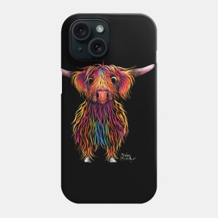 HiGHLaND CoW PRiNT SCoTTiSH ' JiMMY ' BY SHiRLeY MacARTHuR Phone Case