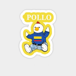 Pollo Bear de Columbia Magnet