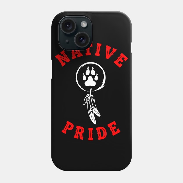 NATIVE PRIDE 6 (WOLF) Phone Case by GardenOfNightmares