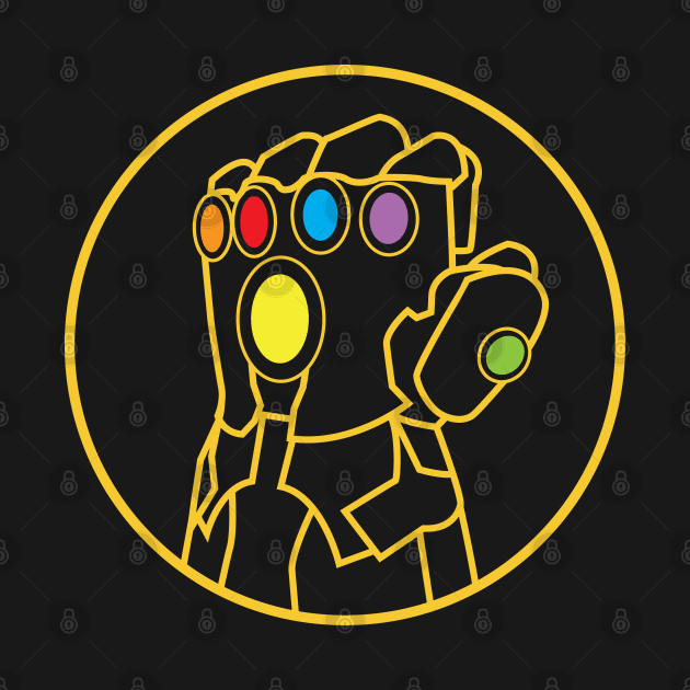 Infinity Gauntlet Pocket by miraazalia@gmail.com