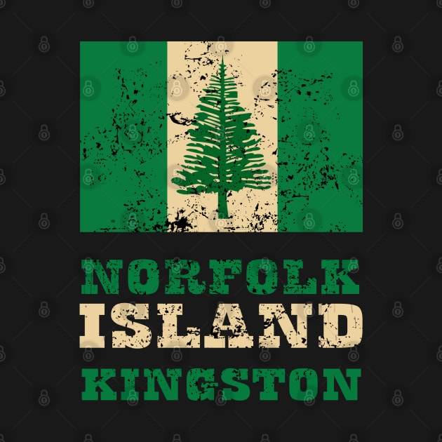 Flag of Norfolk Island by KewaleeTee