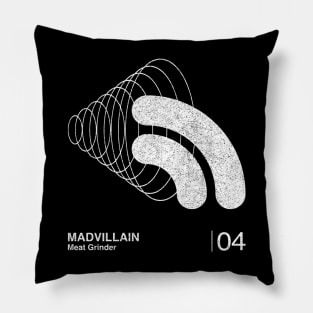 Meat Grinder / Minimalist Graphic Fan Artwork Design Pillow