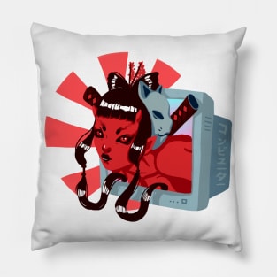 Japan Demon Pillow