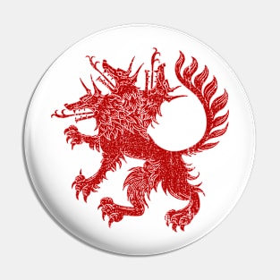 Cerberus (Variant) Pin