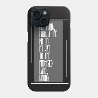 the promised land , whoo ! , highway to hell ; ac/dc t-shirt Phone Case