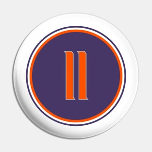 Abdel Nader Number 11 Jersey Phoenix Suns Inspired Pin