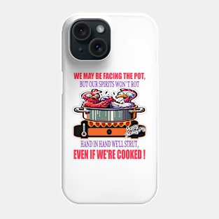 Undaunted Turkeys Phone Case