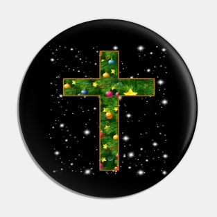 The Cross Christmas Day Costume Gift Pin