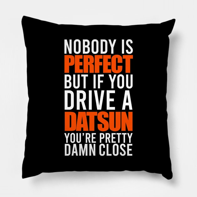 Datsun Owners Pillow by VrumVrum