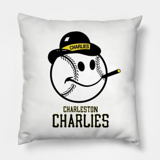 Vintage Charleston Charlies Baseball 1971 Pillow