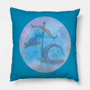 Zodiac sign libra Pillow