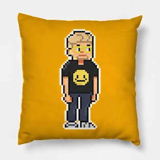 8 bit fruit cup Pillow