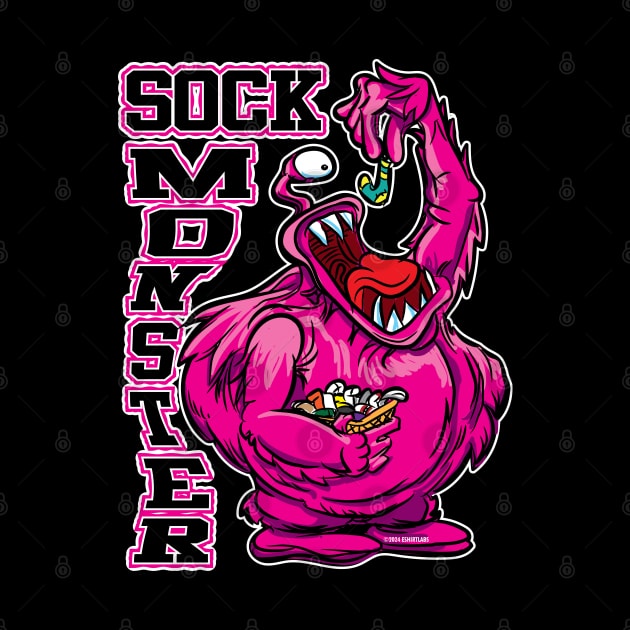 Sock Monster by eShirtLabs