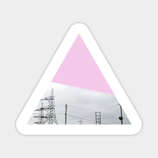 Pink Pylons Magnet