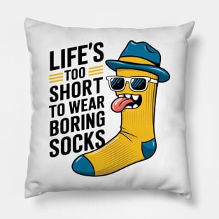 Boring Socks Pillow