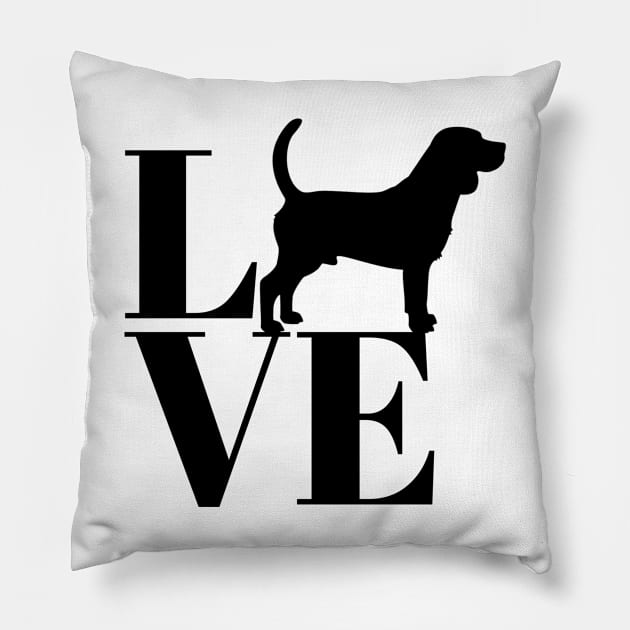 love beagle Pillow by hatem