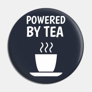 powered by tea Pin