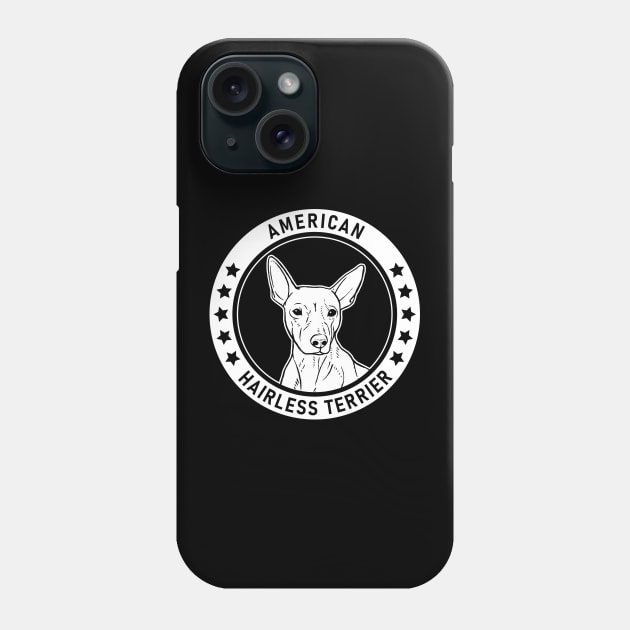 American Hairless Terrier Fan Gift Phone Case by millersye