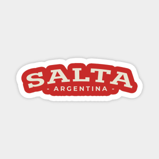 Salta Minimal City Design Magnet