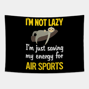 Funny Lazy Air Sports Tapestry