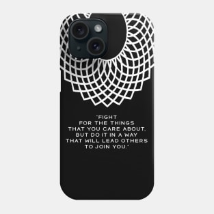 RUTH BADER GINSBURG Dissent collar Phone Case