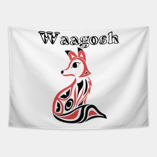 Indigenous Fox (Waagosh) Tapestry