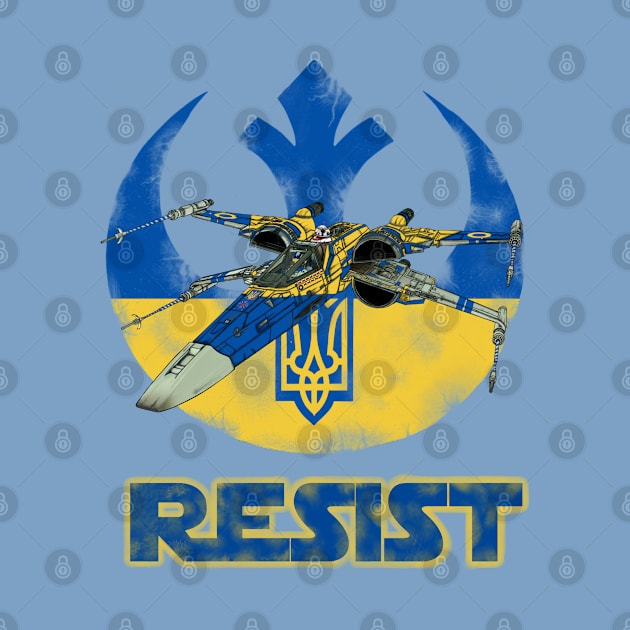 Ukraine Resist X by DistractedGeek