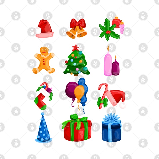 Christmas icons by lisenok