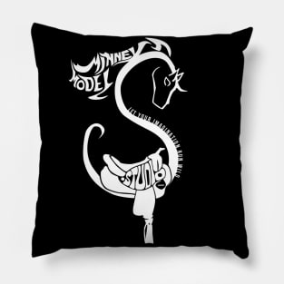 Minney Model Studio Logo Inverted Pillow