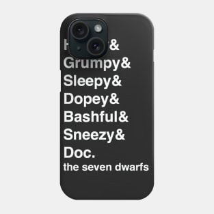 The Seven Dwarfs Phone Case