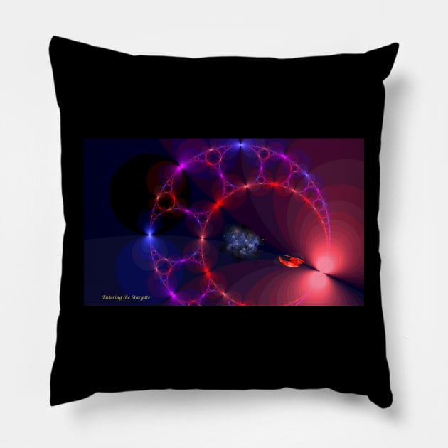 Entering the Stargate Pillow by AlienVisitor