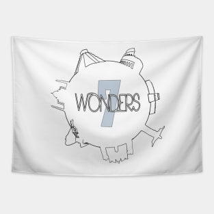 7 Wonders Tapestry