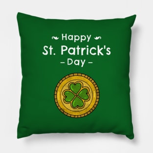 Happy St. Patrick's Day Pillow