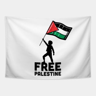 Free Palestine Tapestry