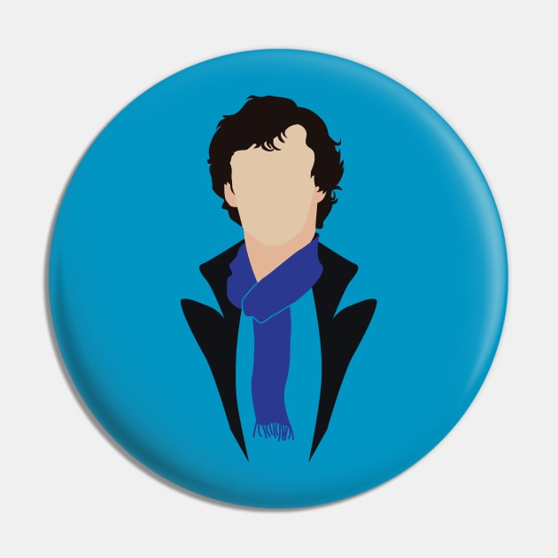 Sherlock Holmes Pin by Alice_Wieckowska