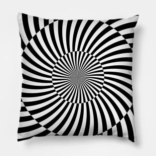 Hypno Op Art Pillow