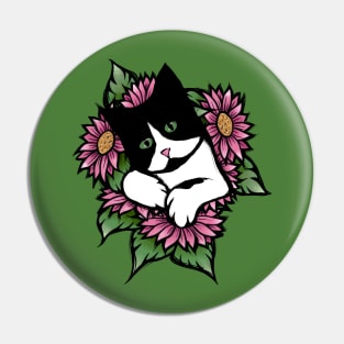 Tuxedo Cat Pin